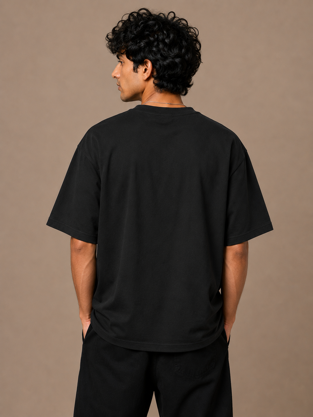 Gold Greek Unisex Oversized T-Shirt