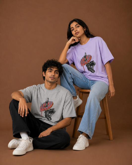 Bun Off Unisex Oversized T-Shirt