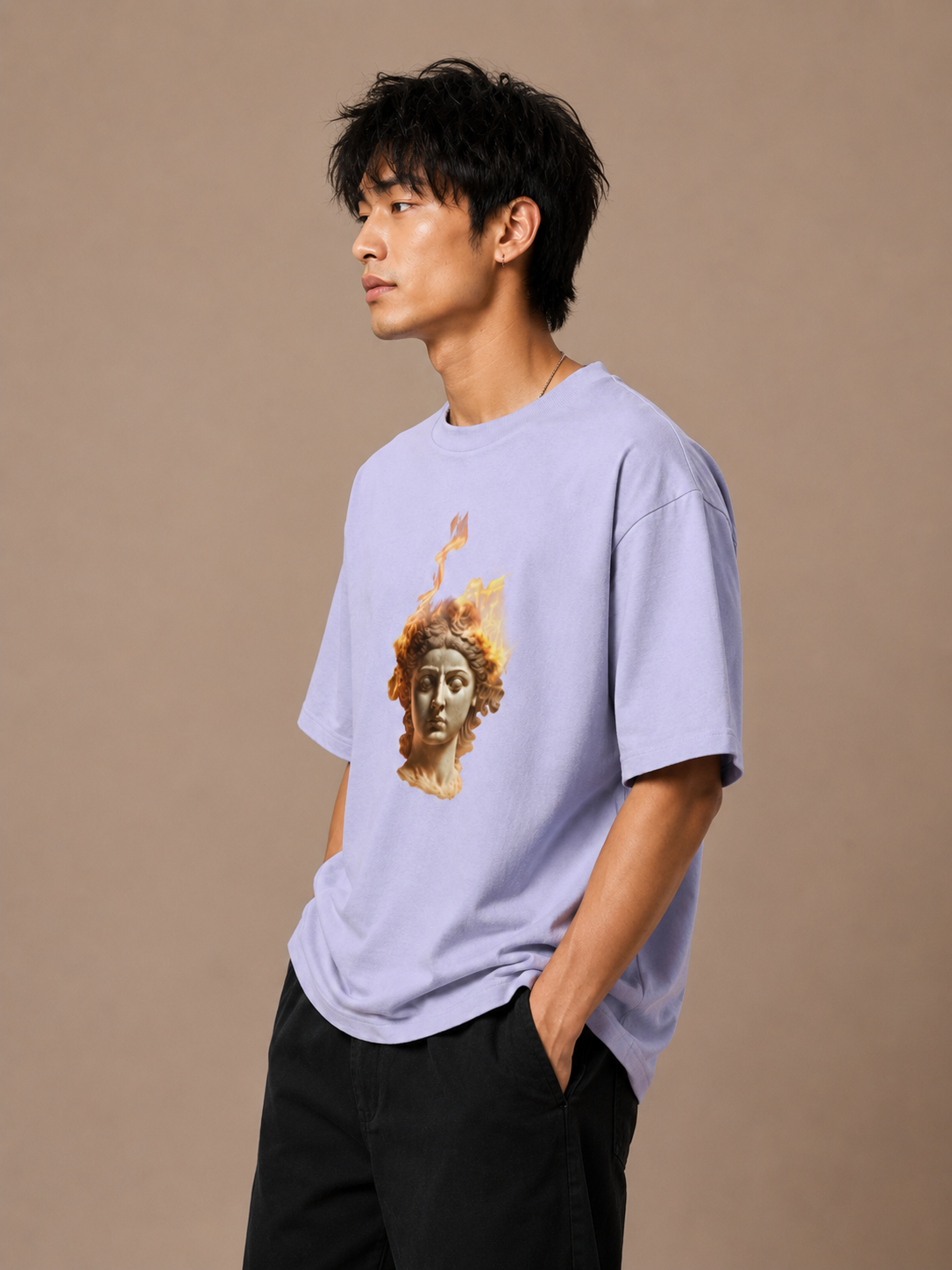 In Fire Unisex Oversized T-Shirt