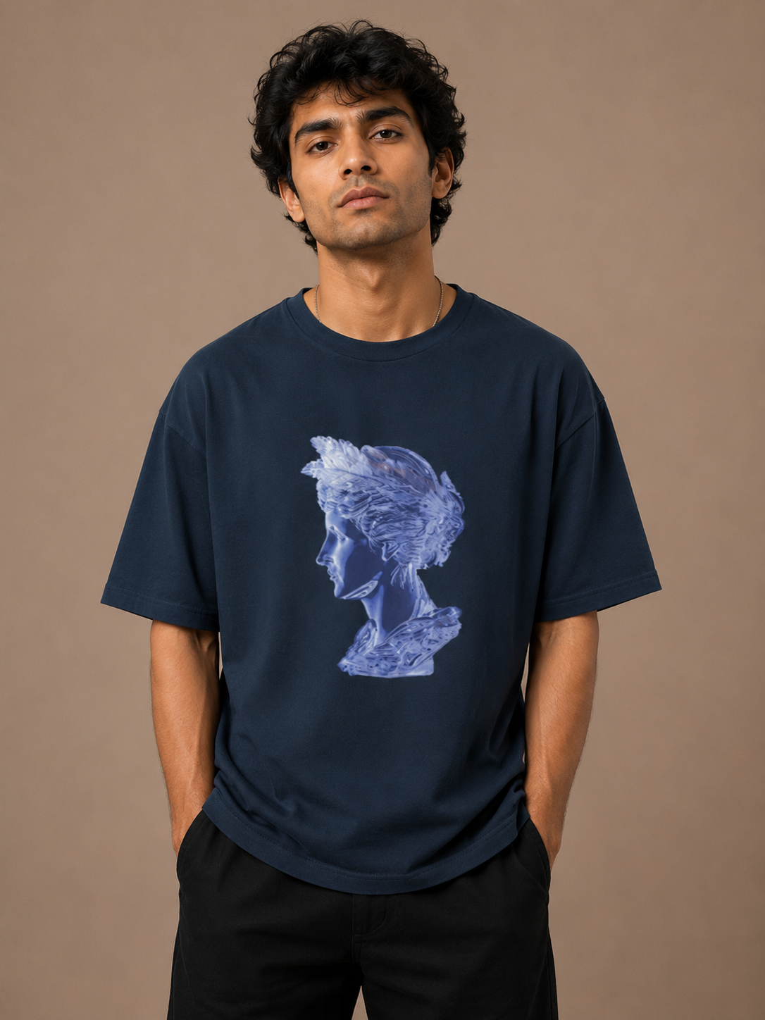Greek Glass Unisex Oversized T-Shirt