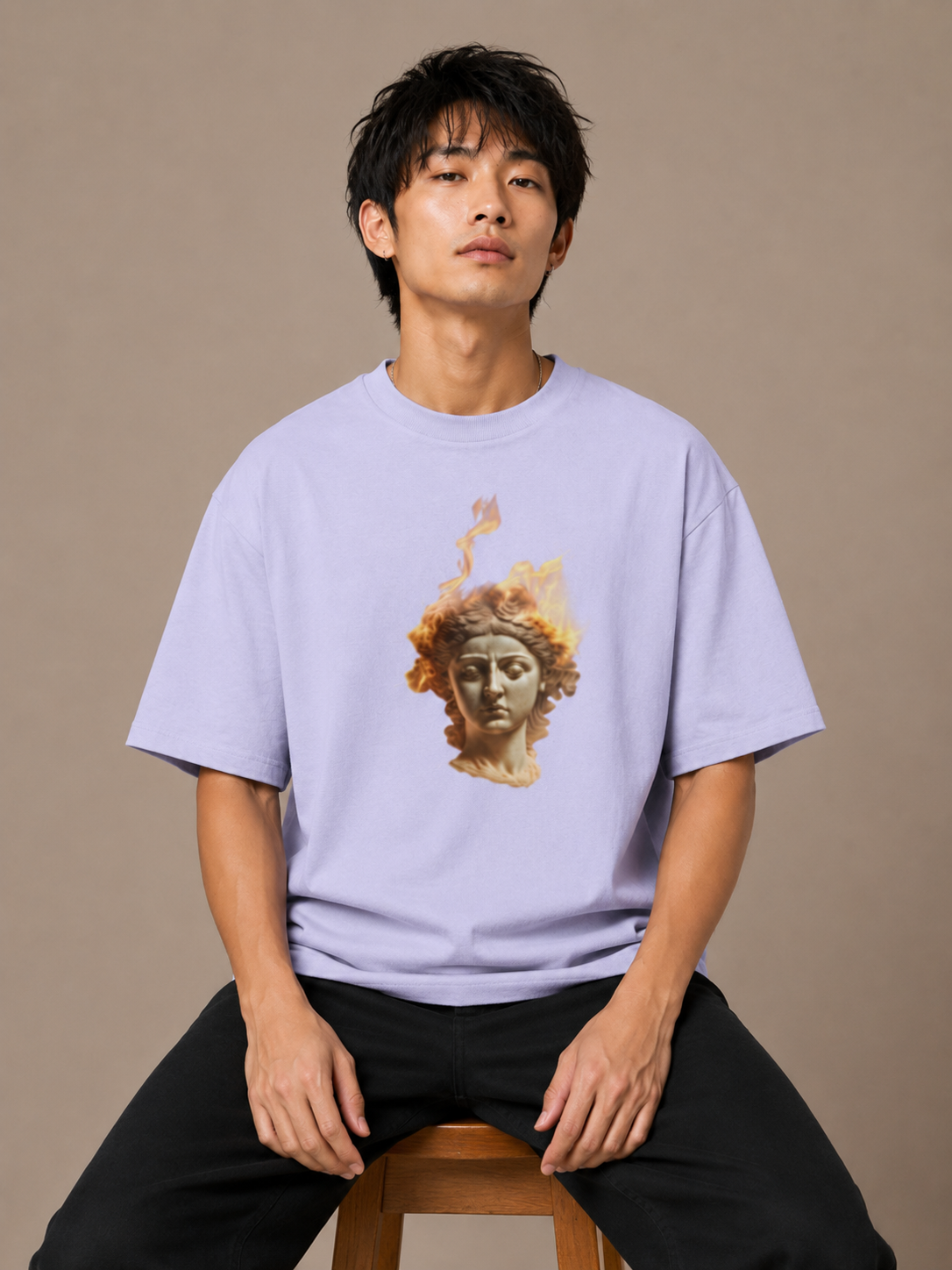 In Fire Unisex Oversized T-Shirt